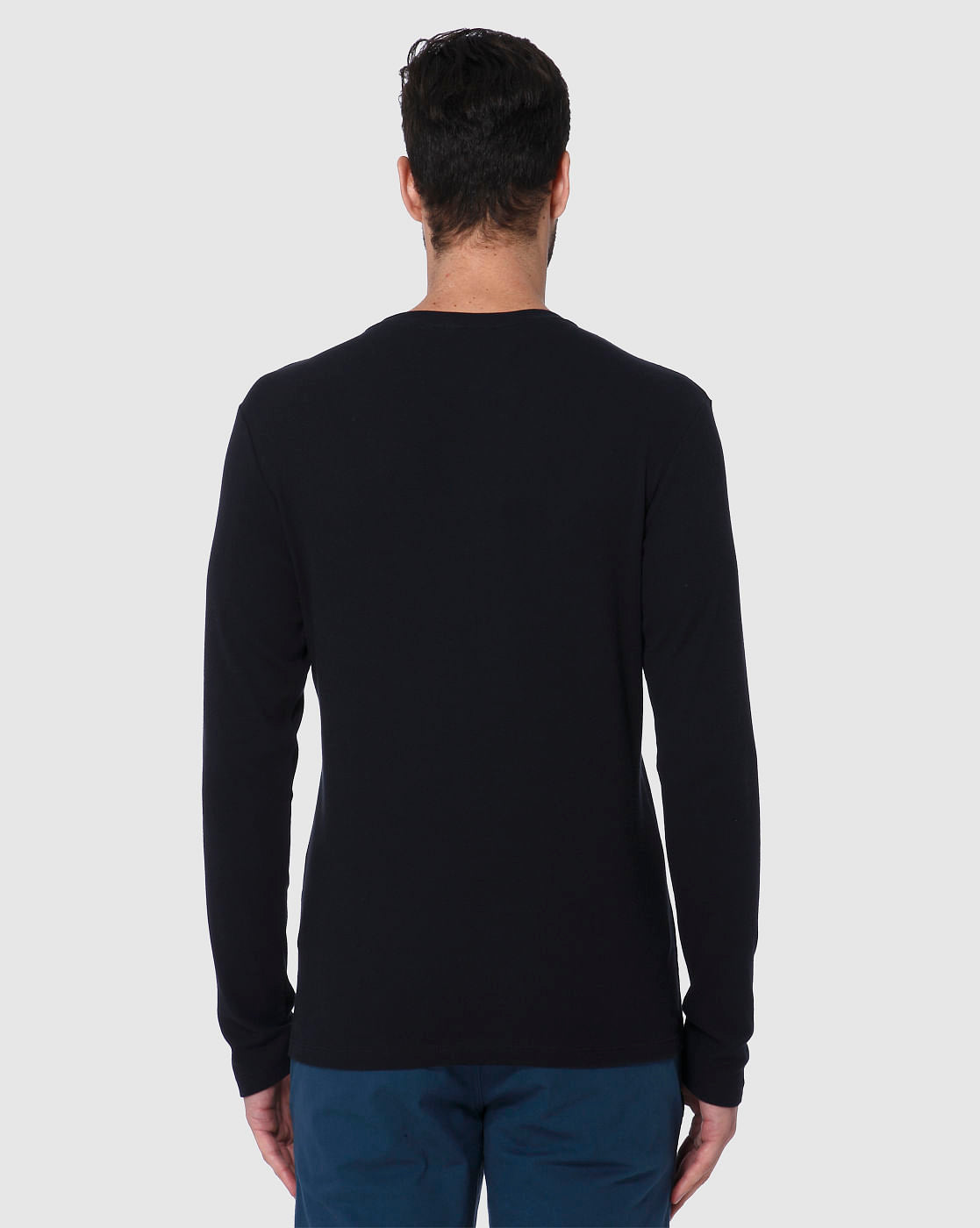 Black Crew Neck Pullover