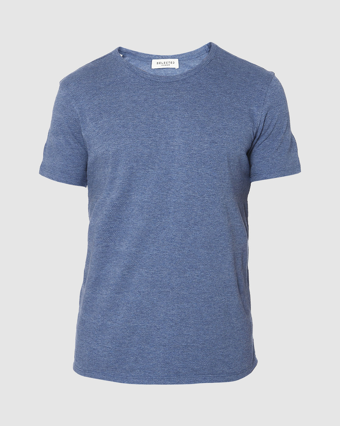 Blue Crew Neck T-Shirt