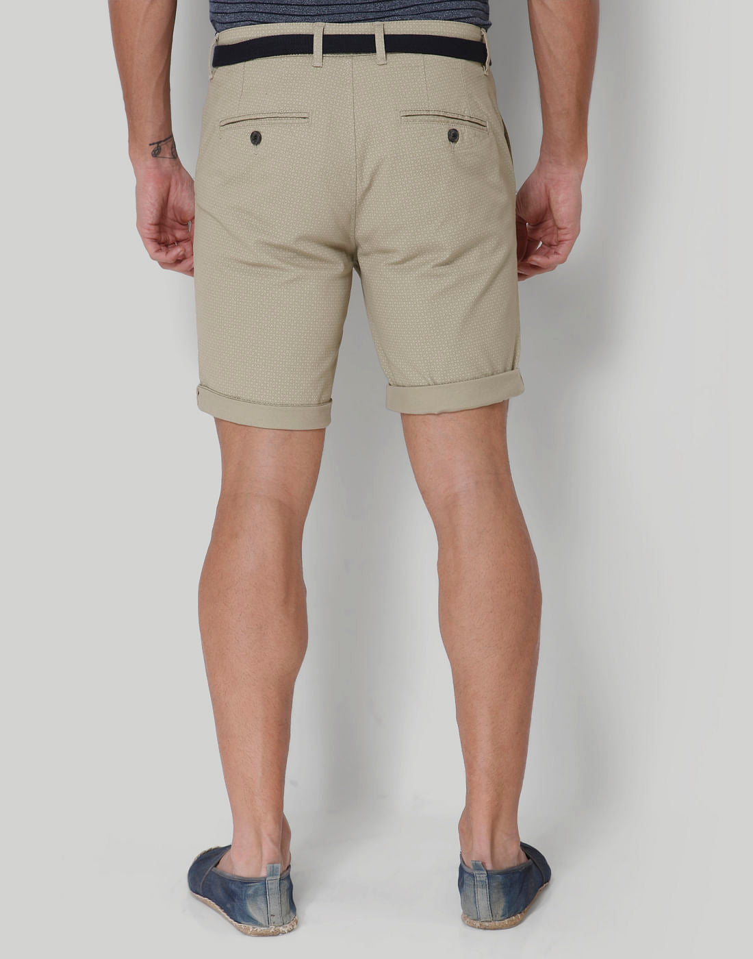 Grey Chino Shorts