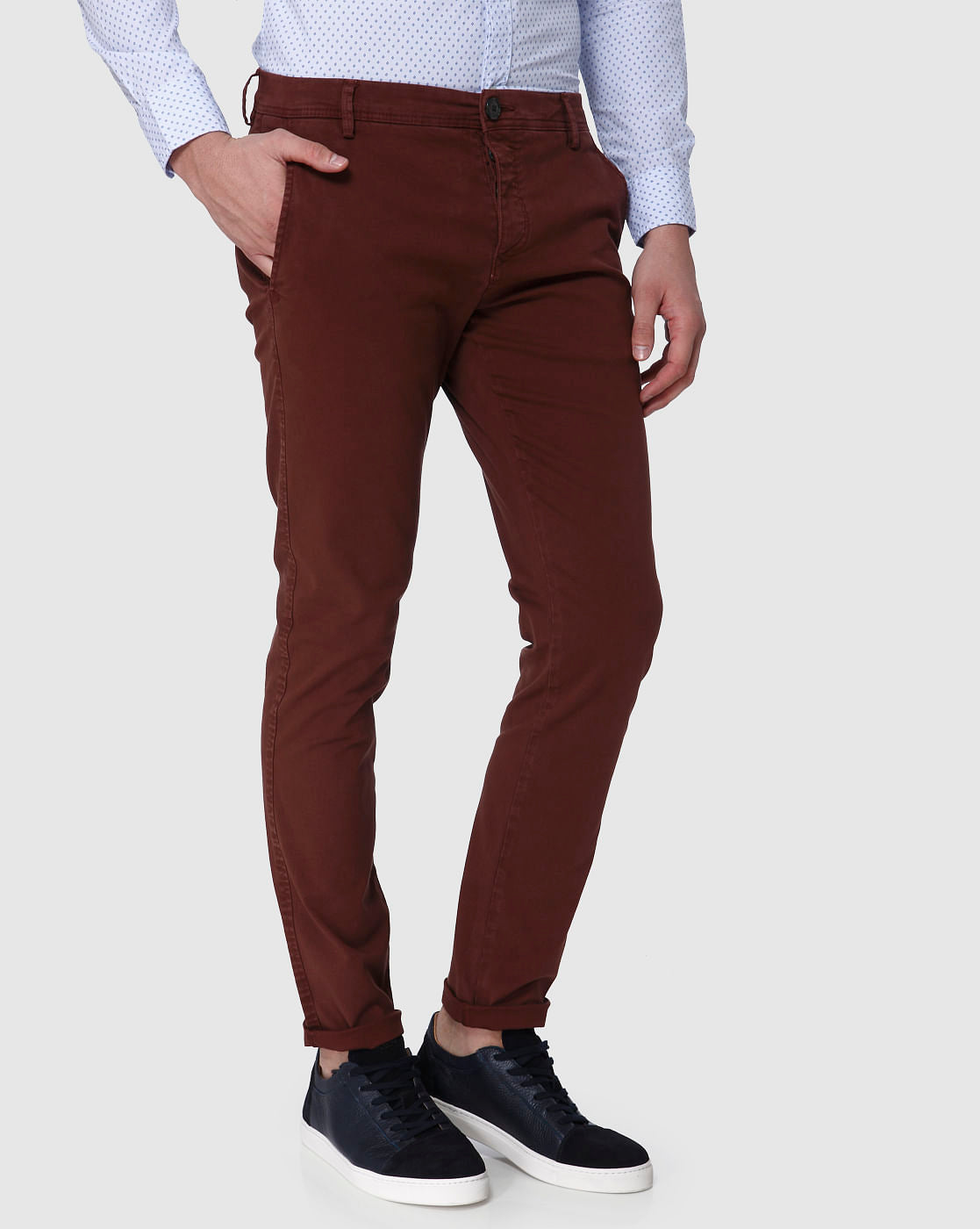 Burgundy Pants