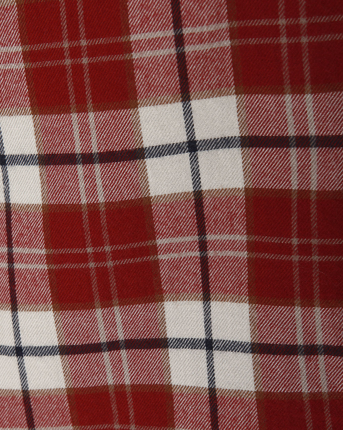 Red Check Full Sleeves Shirt