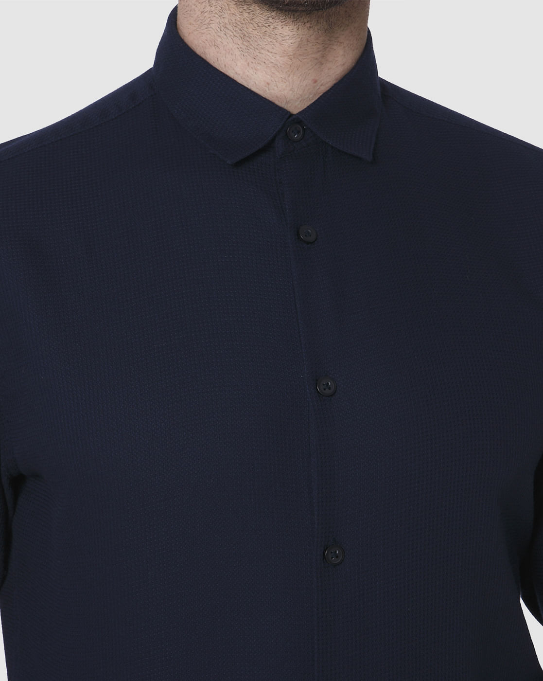 Blue Full Sleeves Shirt