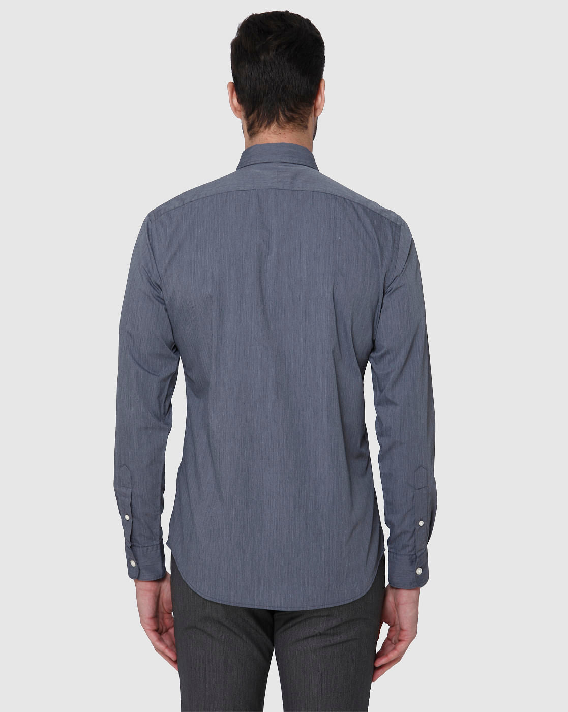 Grey Full Sleeves Shirt