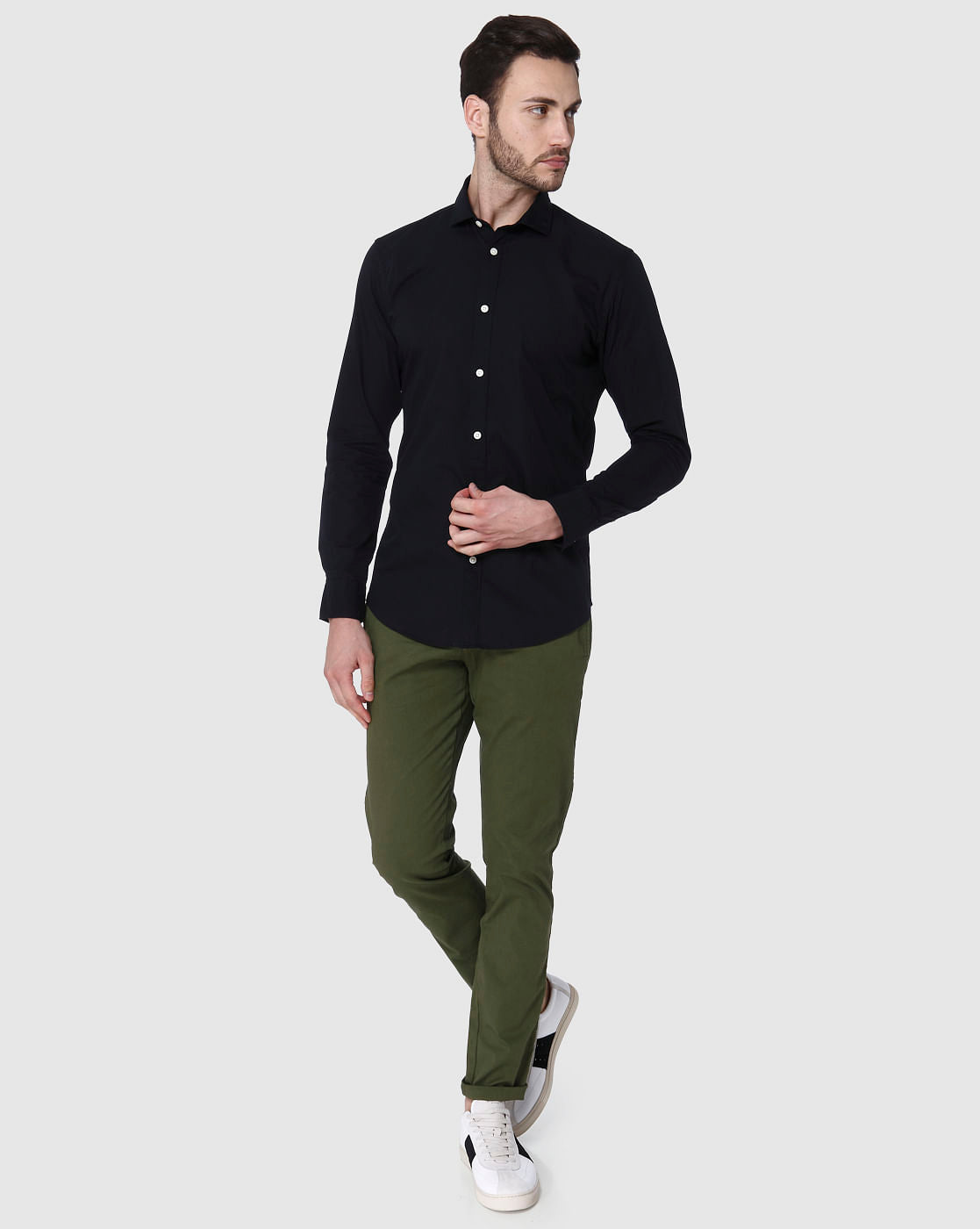 Black Full Sleeves Shirt