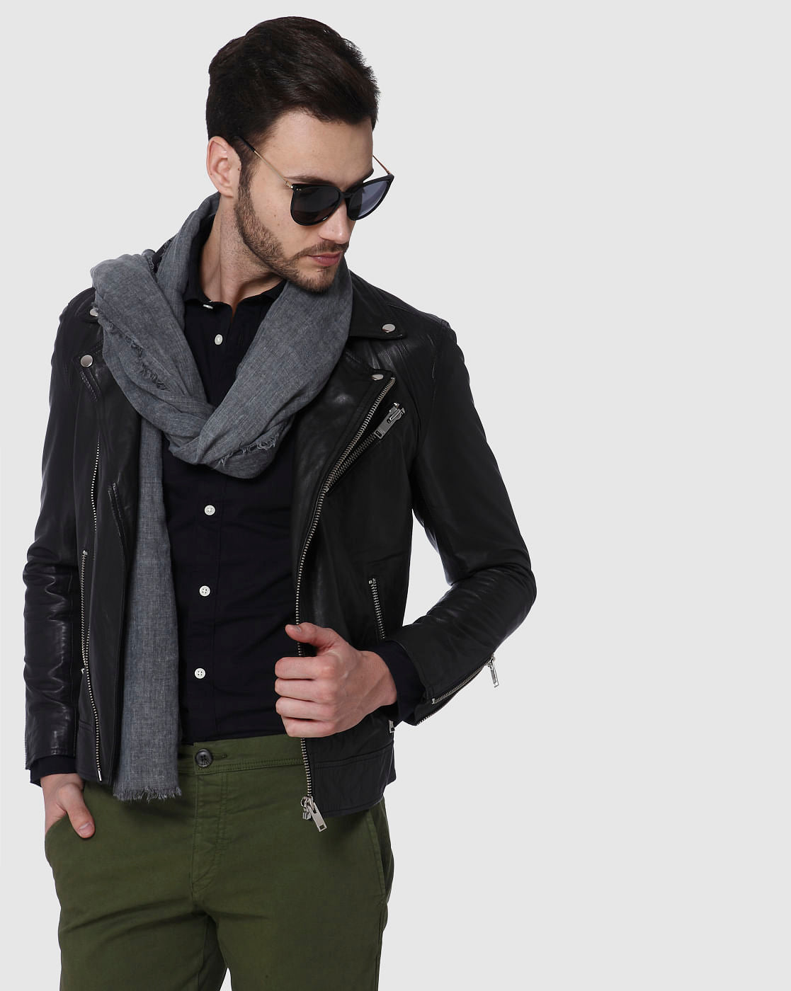 Black Full Sleeves Shirt