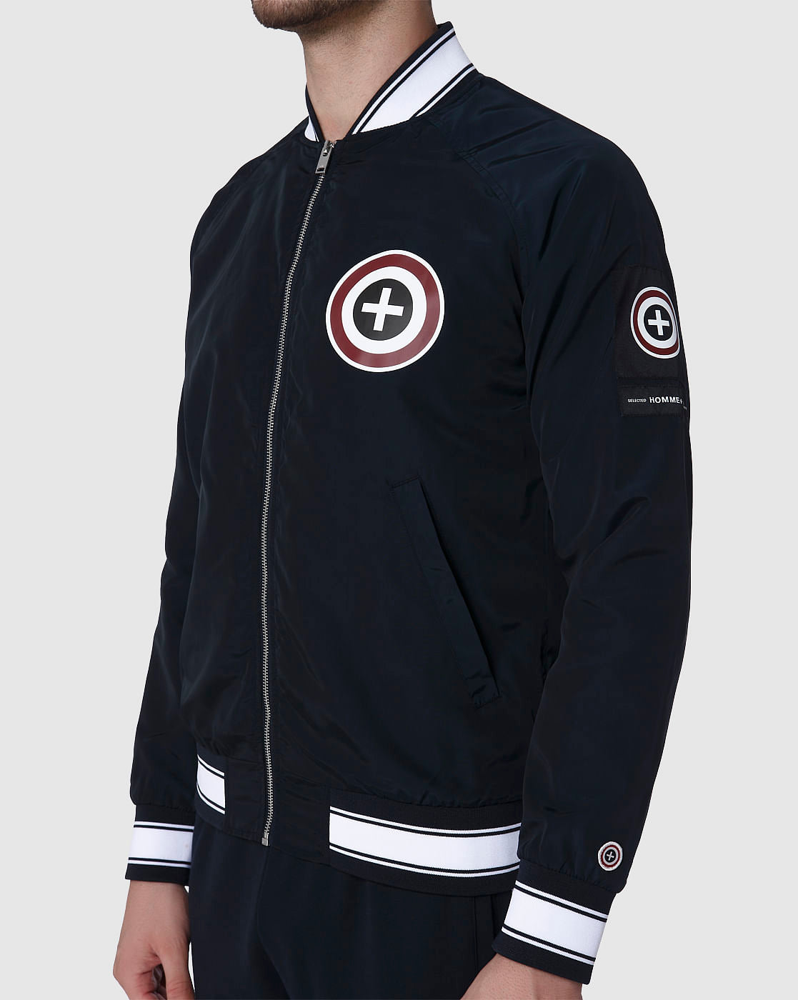 Blue Bomber Jacket