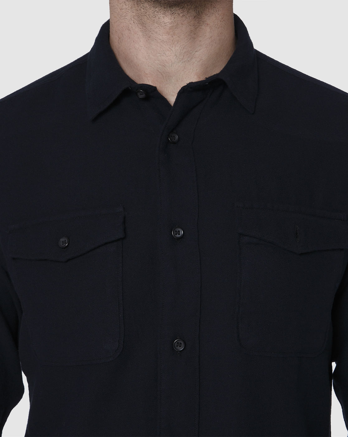 Blue Full Sleeves Shirt