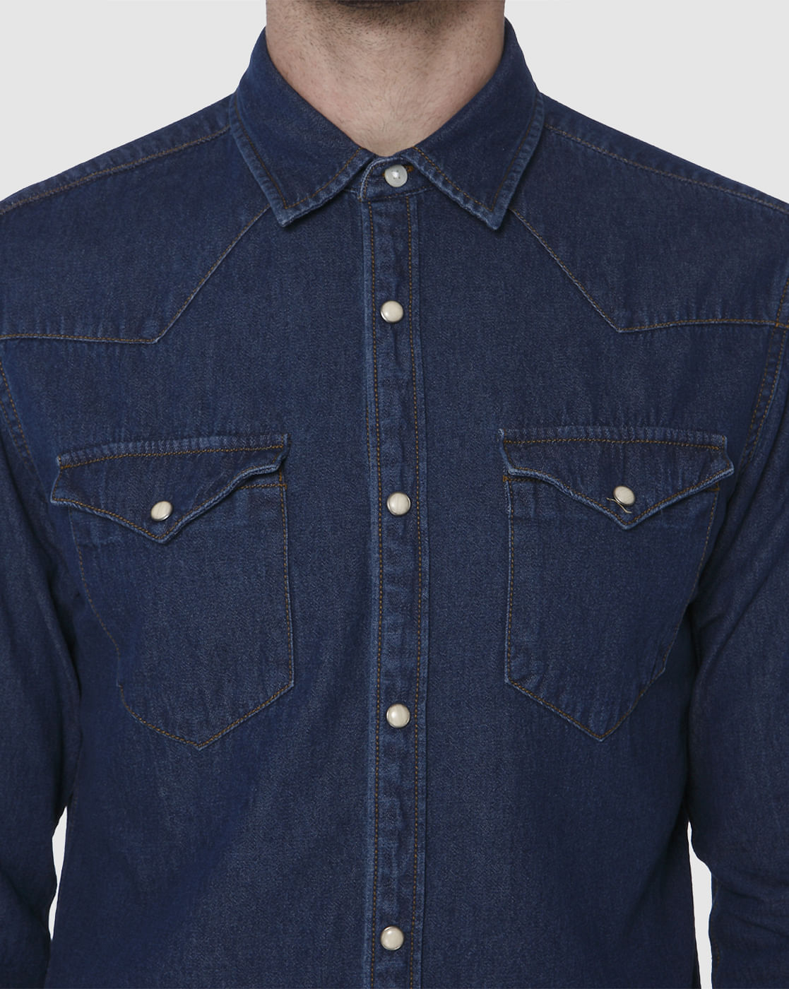 Blue Full Sleeves Shirt