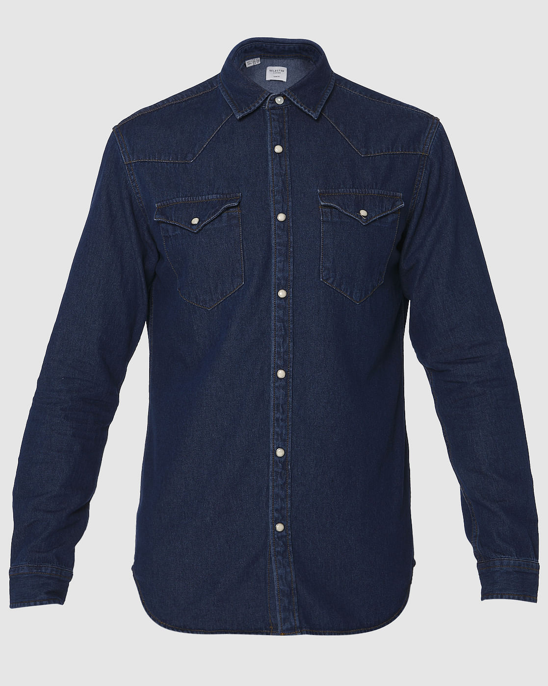 Blue Full Sleeves Shirt