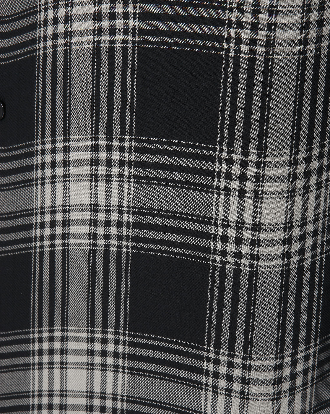 Black Check Full Sleeves Shirt