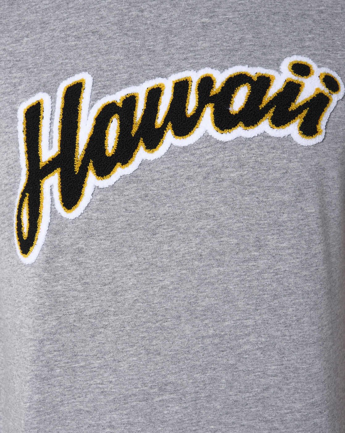 Grey Printed Crew Neck T-Shirt