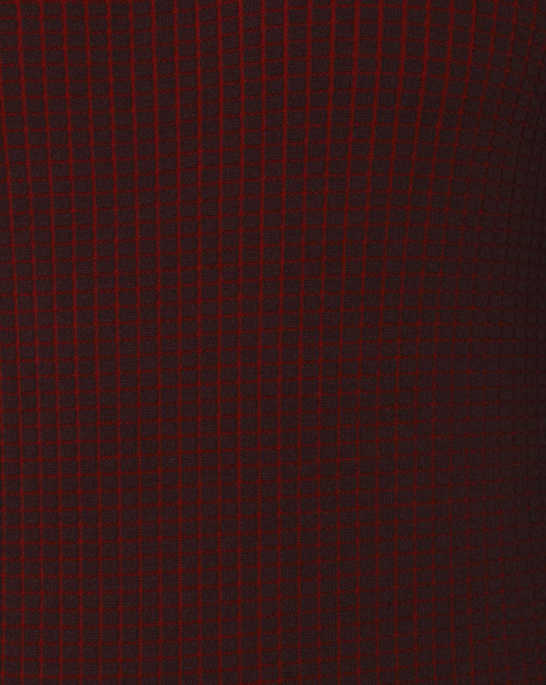 Red Check Pullover