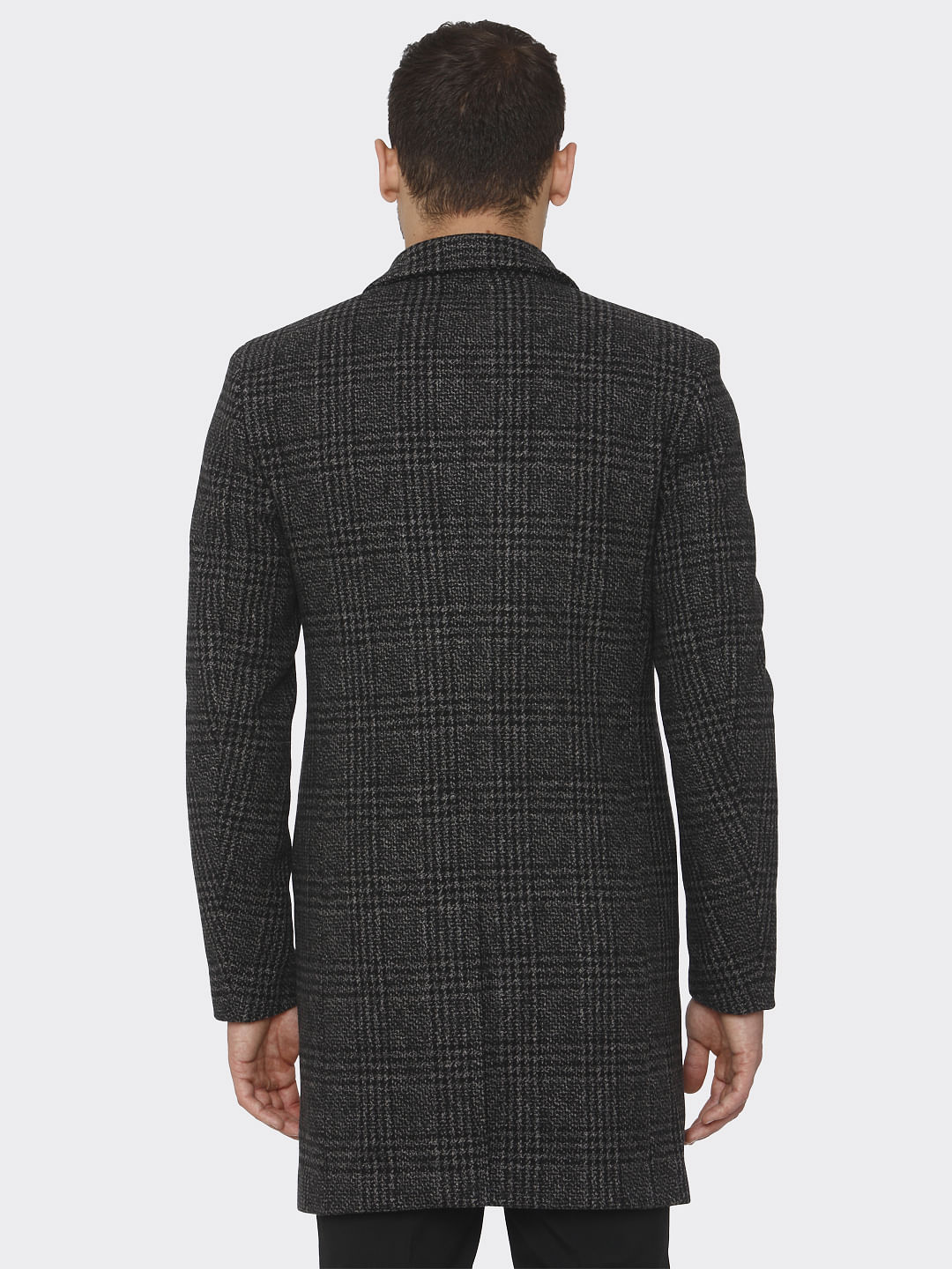 Grey Check Coat