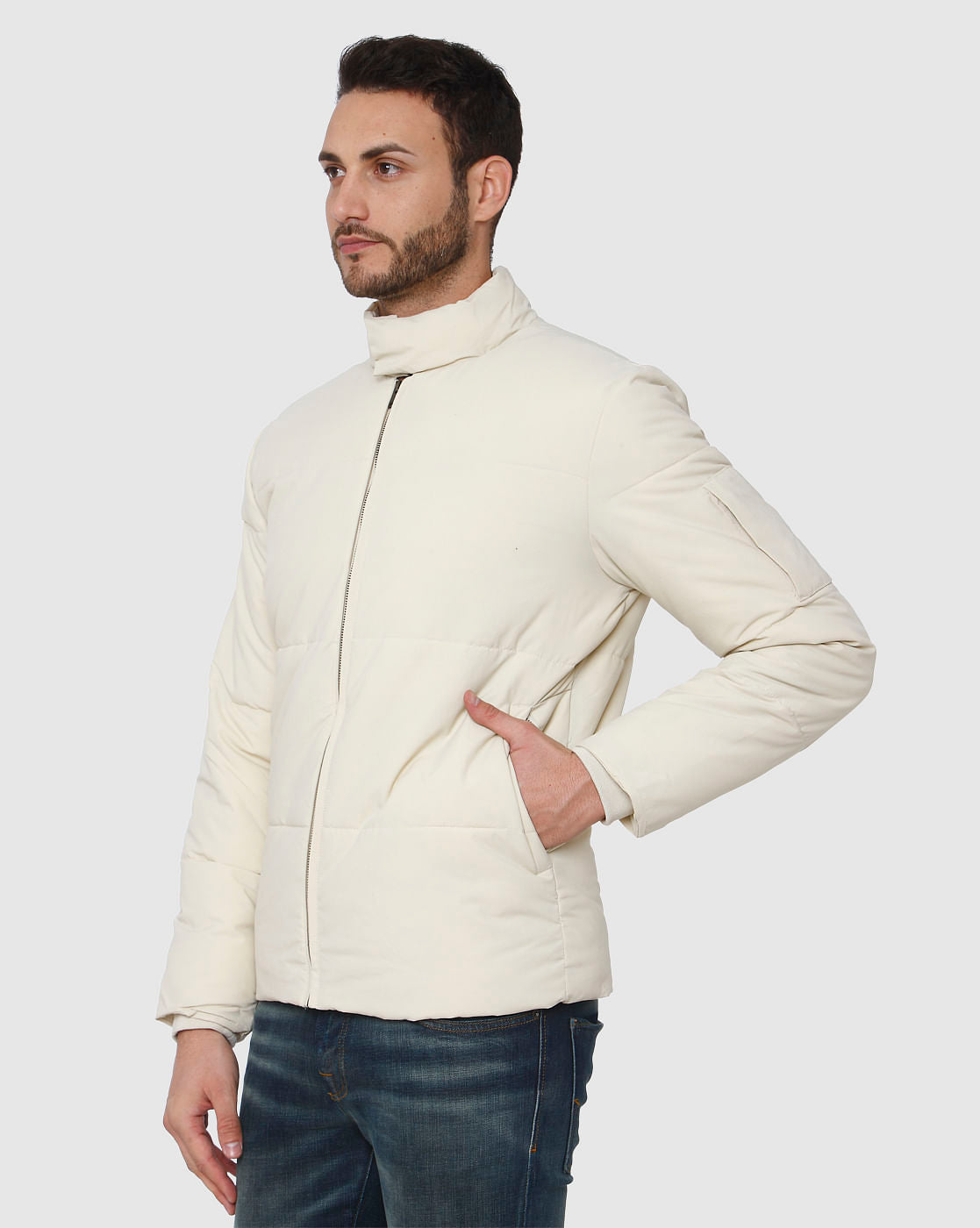 Off-White Puffer Jacket