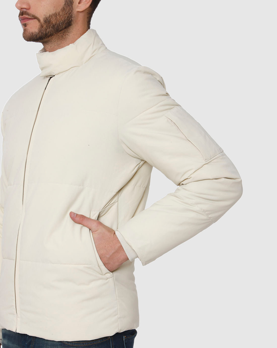 Off-White Puffer Jacket