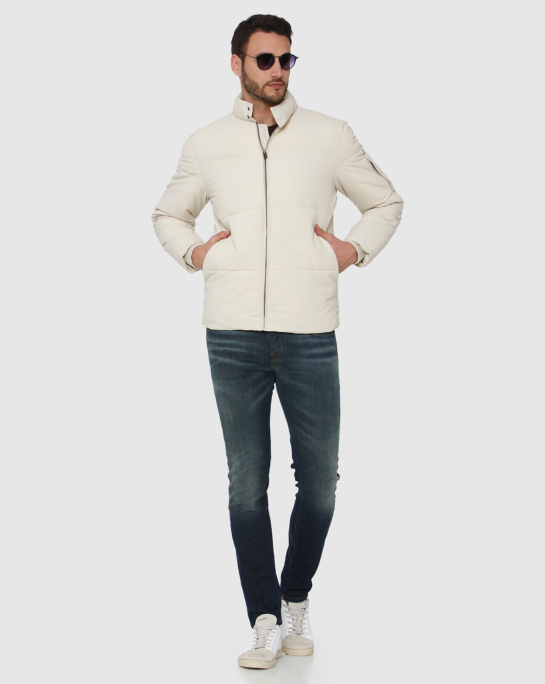 Off-White Puffer Jacket