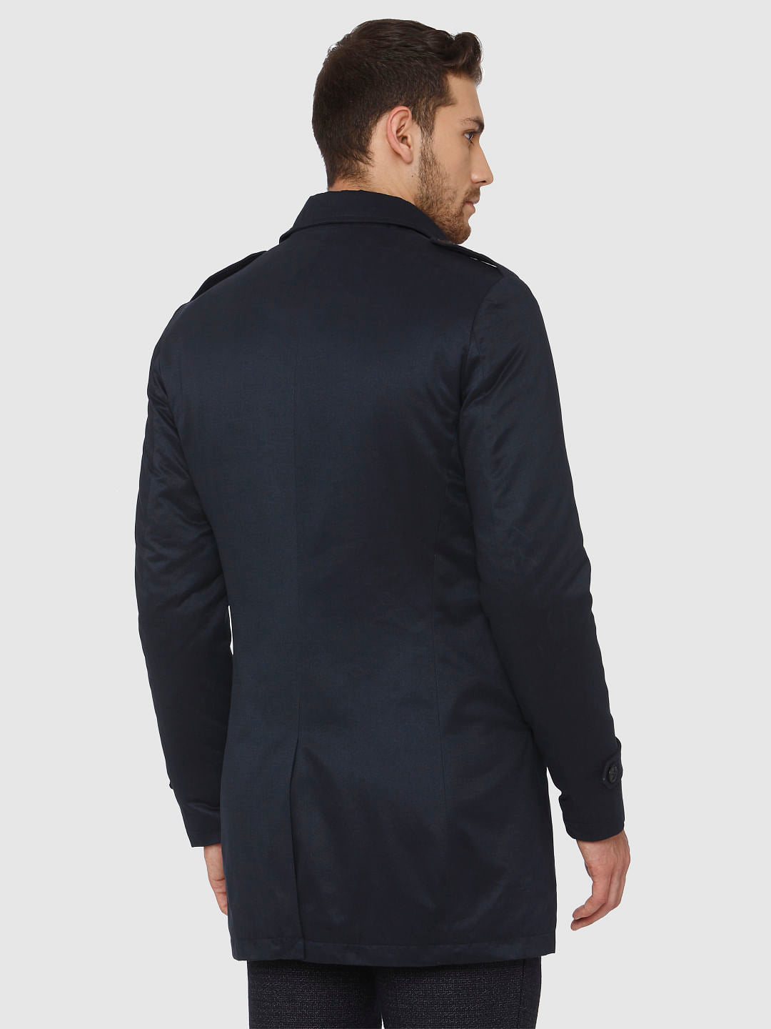 Blue Trench Coat
