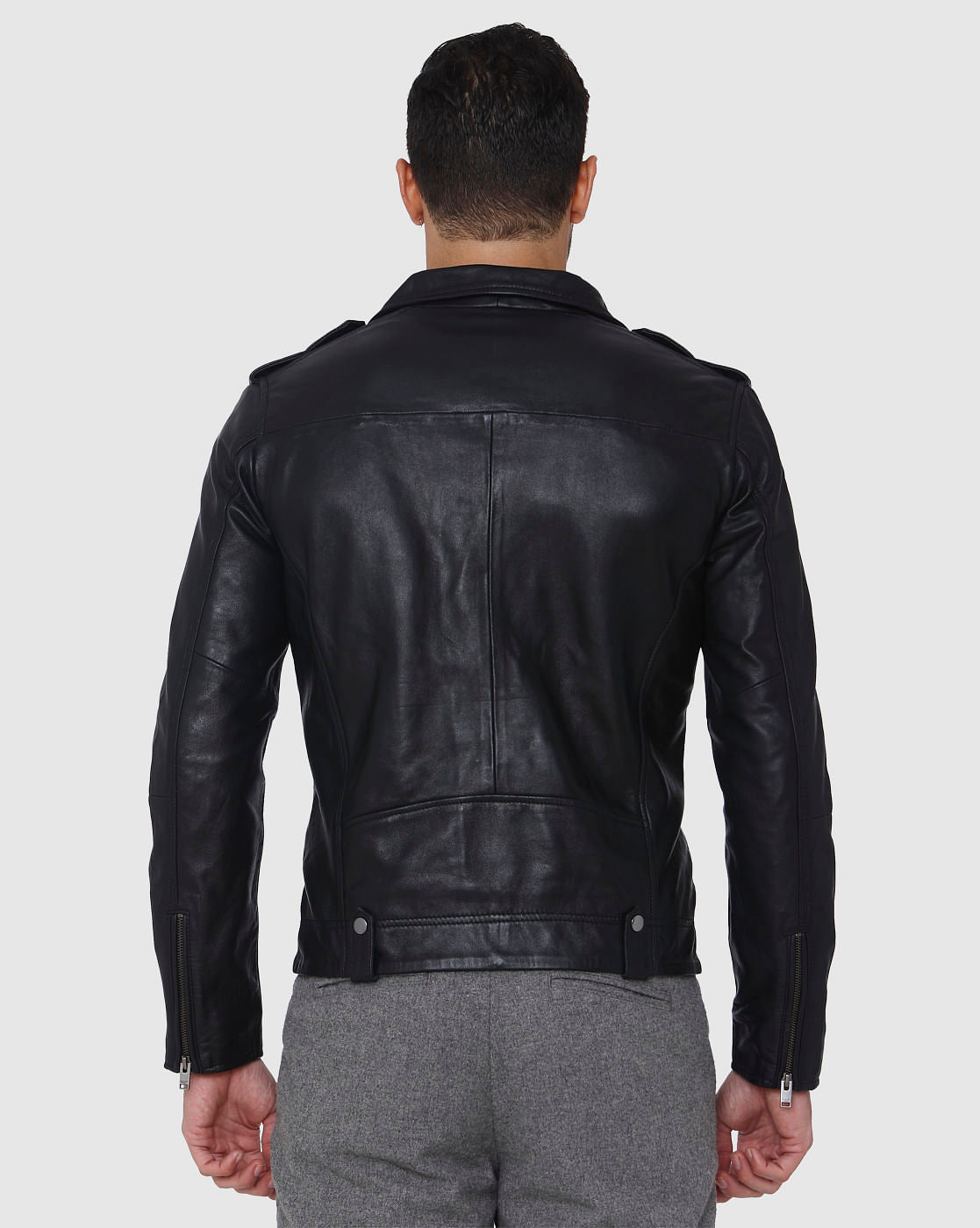 Black Biker Jacket