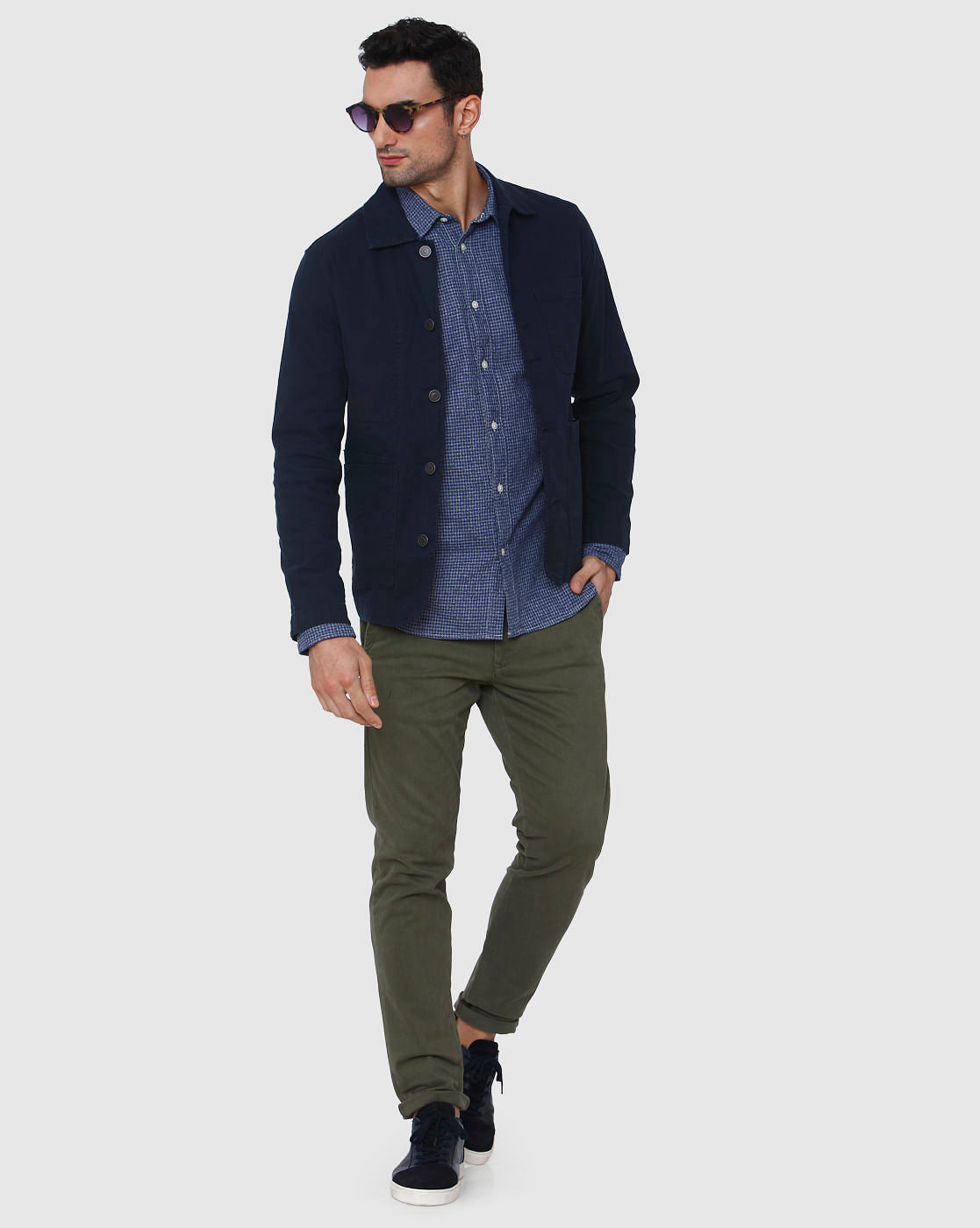 Blue Causal Jacket