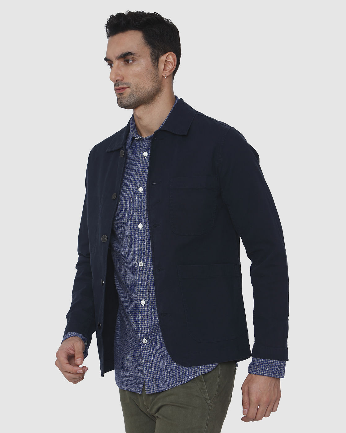 Blue Causal Jacket
