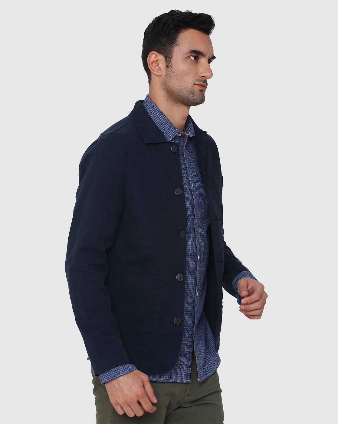 Blue Causal Jacket