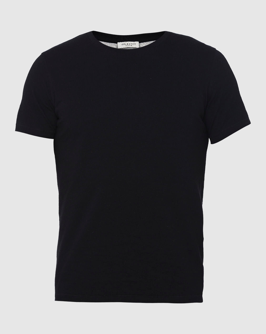 Black Crew Neck T-Shirt