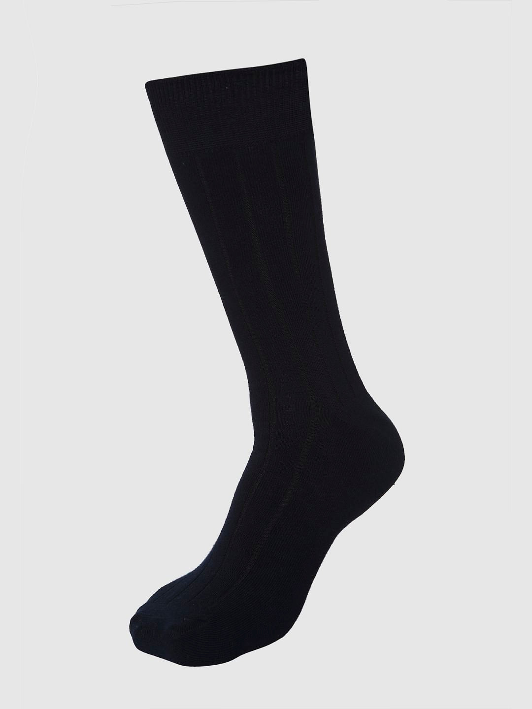 Pack Of Three Mid Calf Length Socks