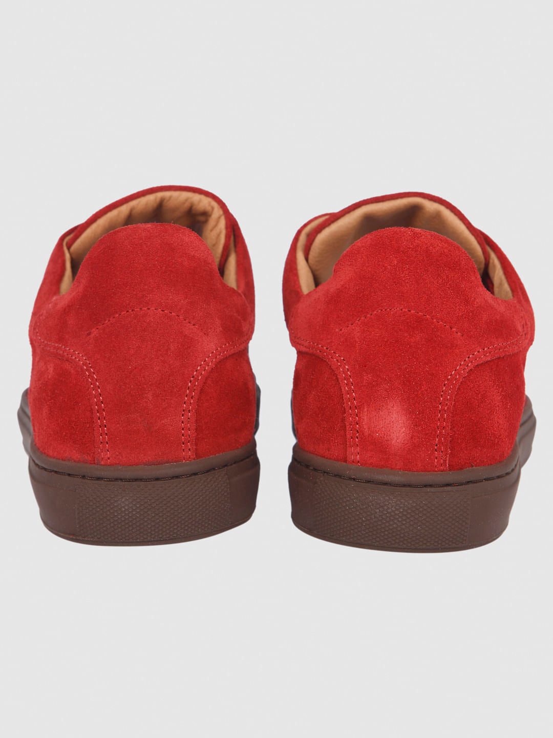 Red Suede Sneakers