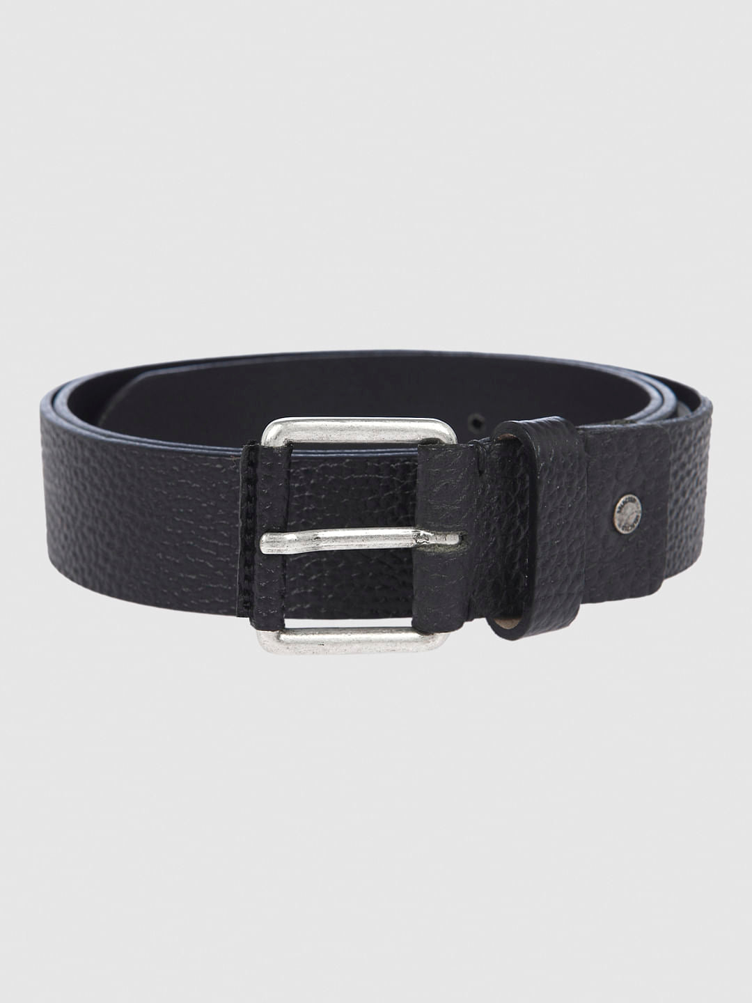 Black Leather Belt