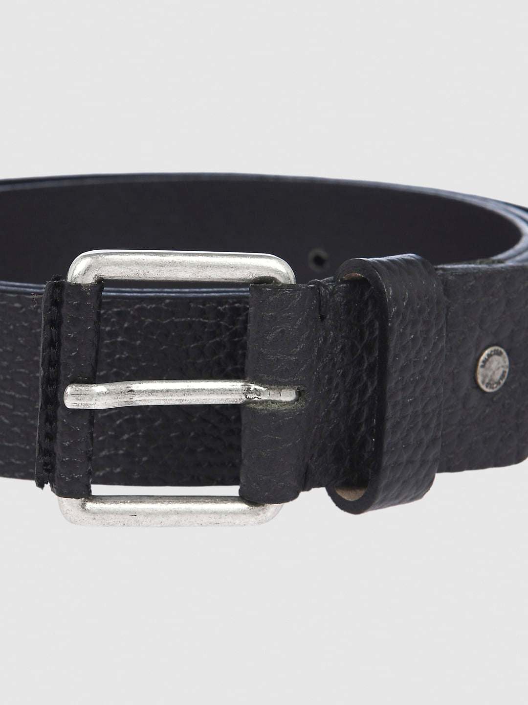 Black Leather Belt