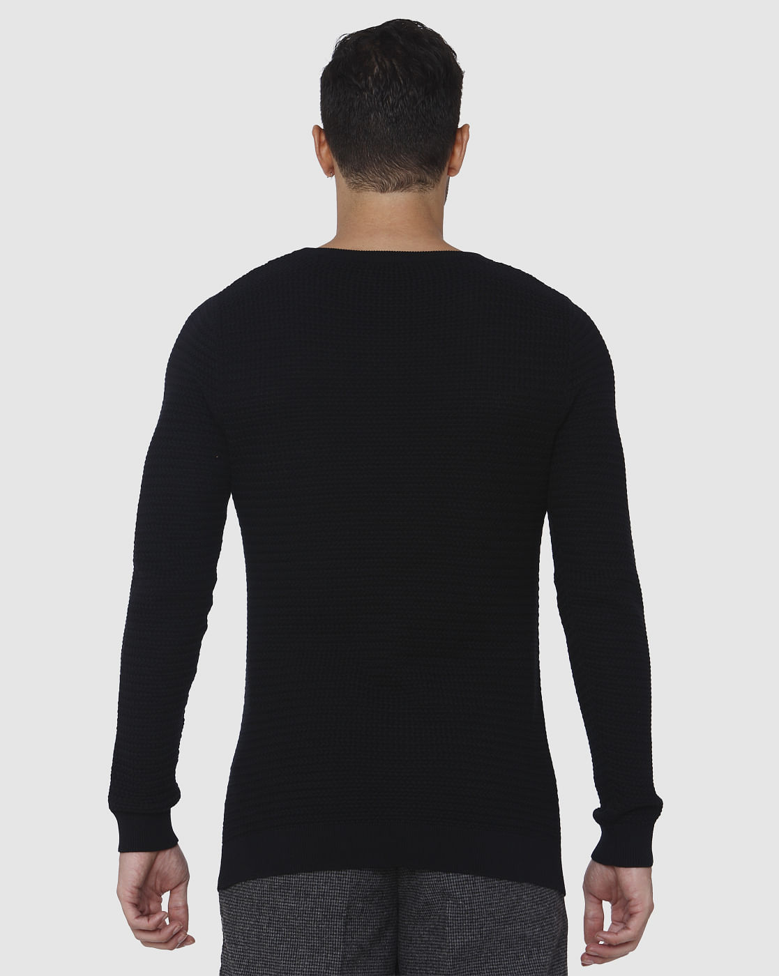 Black Crew Neck T-Shirt