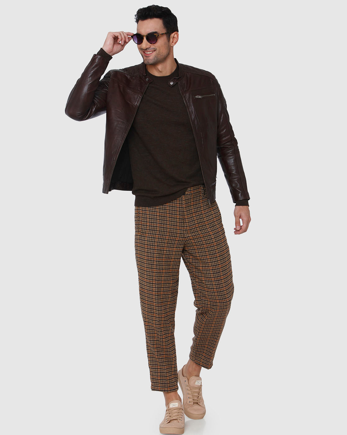 Brown Crew Neck T-Shirt