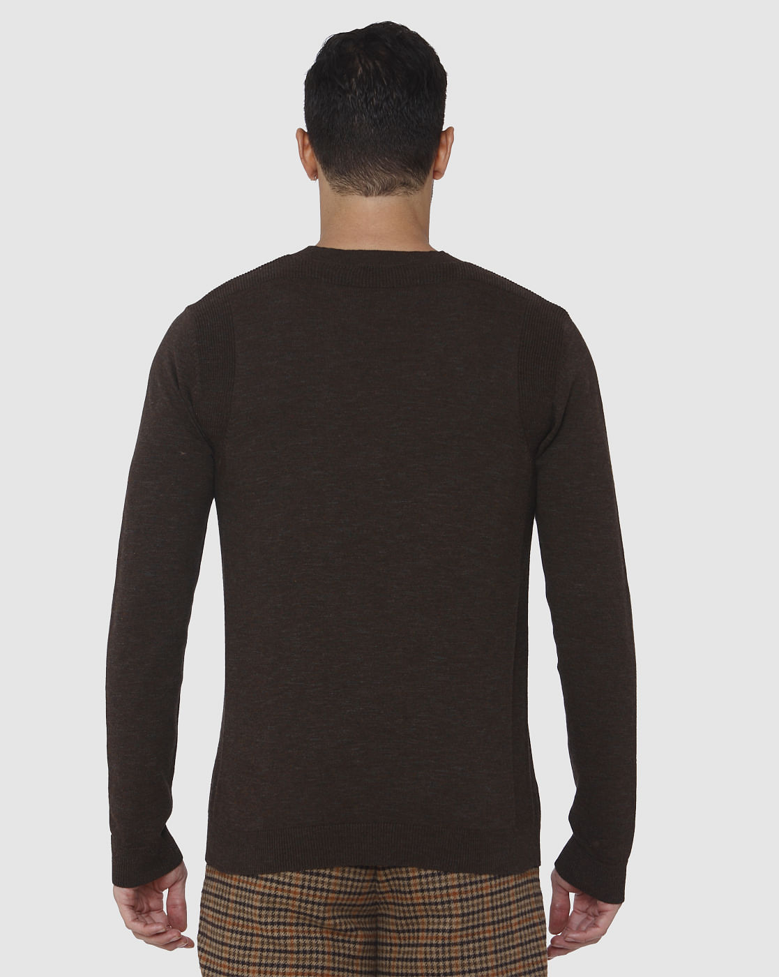 Brown Crew Neck T-Shirt