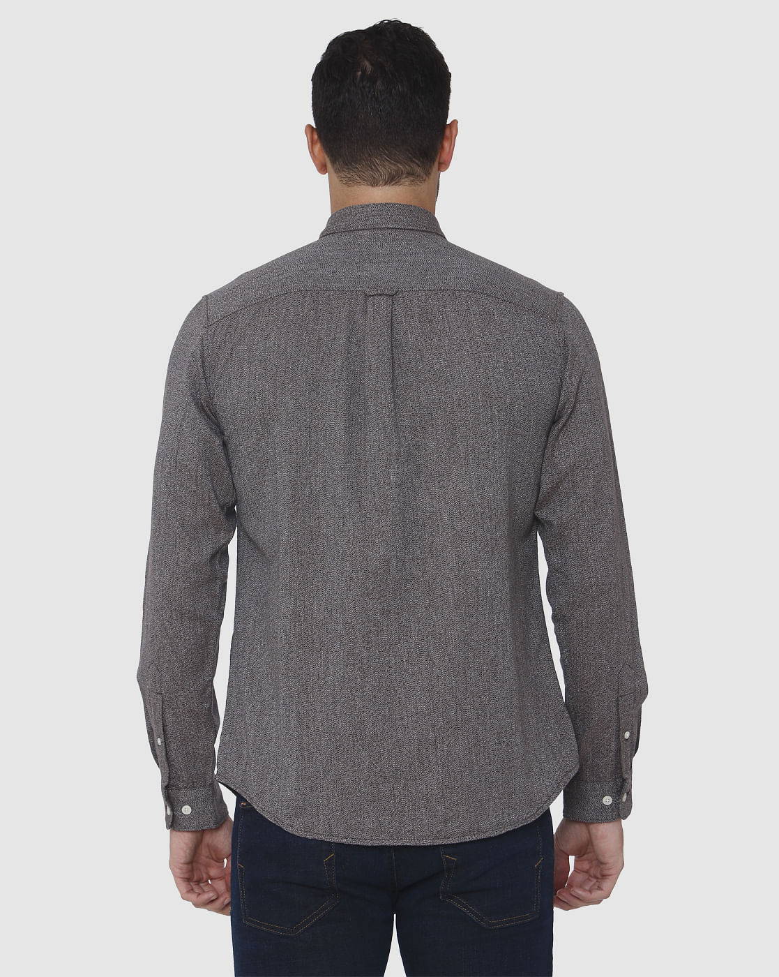 Brown Full Sleeves Shirt