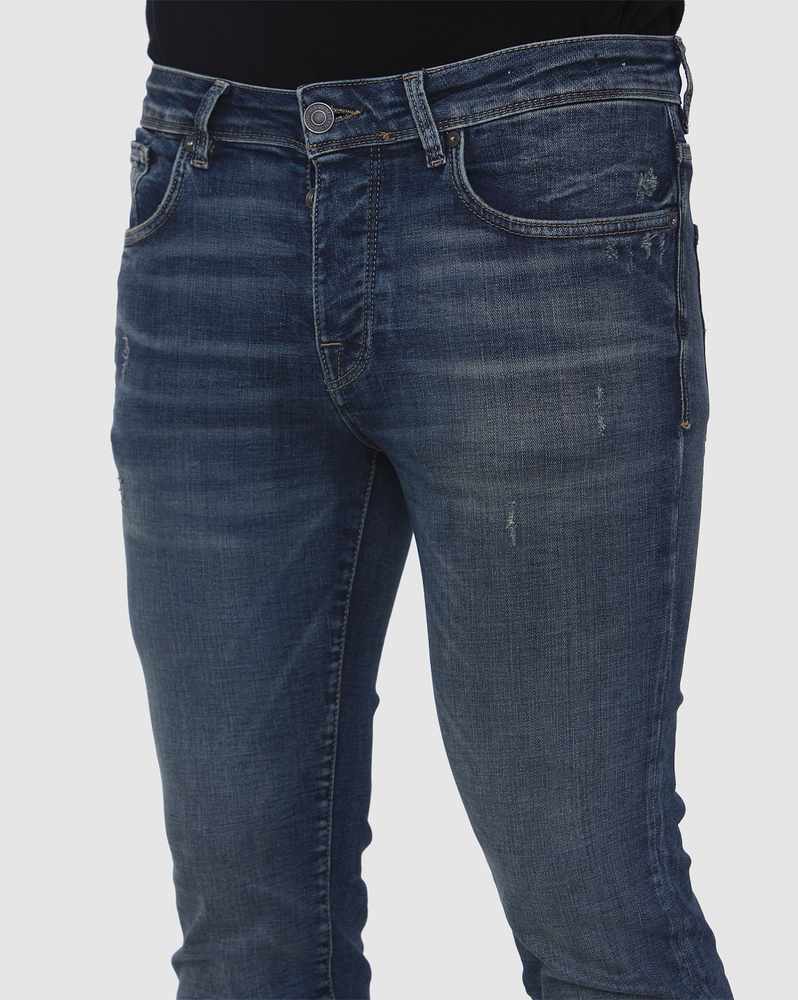 Blue Skinny Fit Jeans