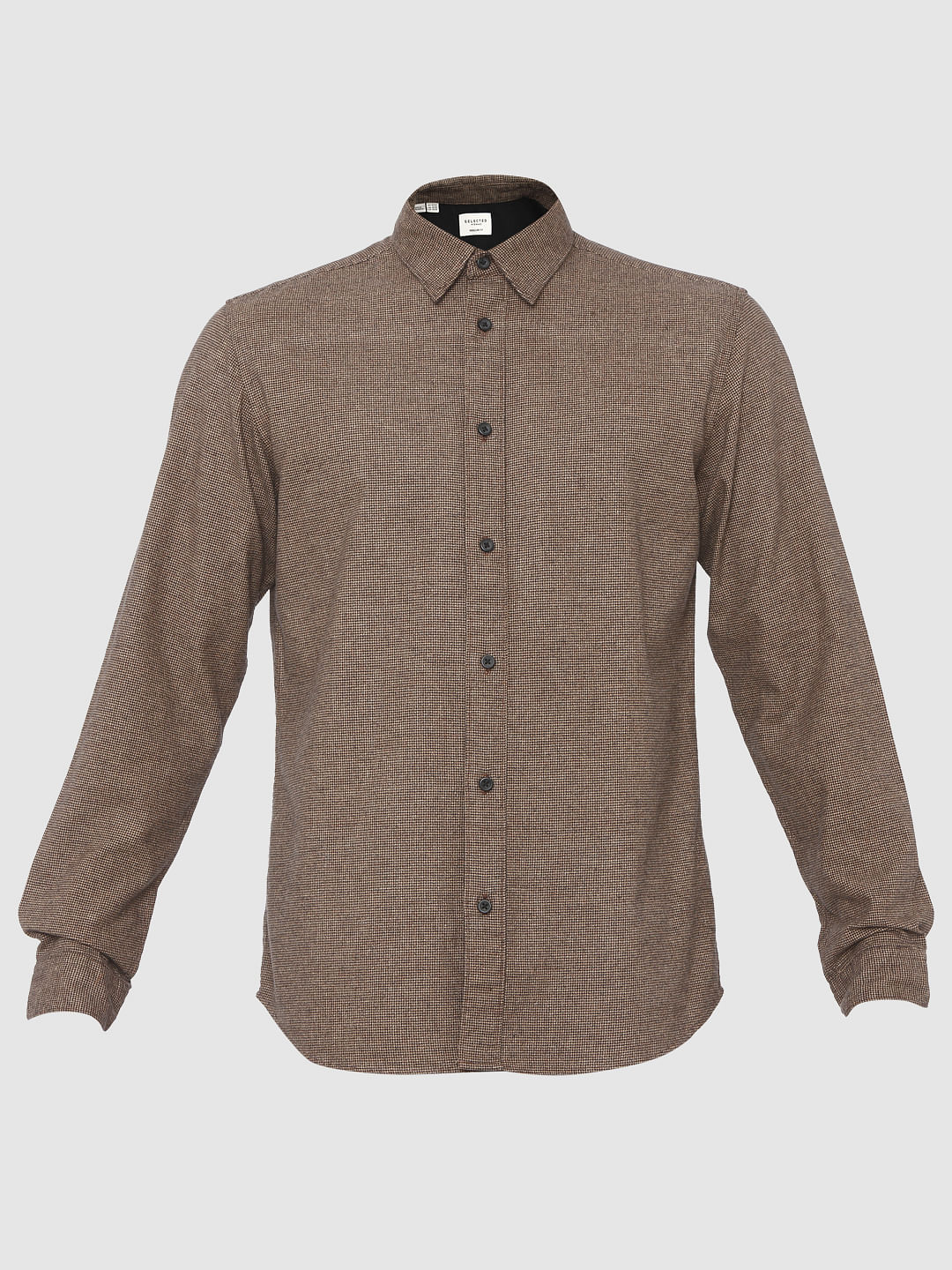 Brown Full Sleeves Shirt