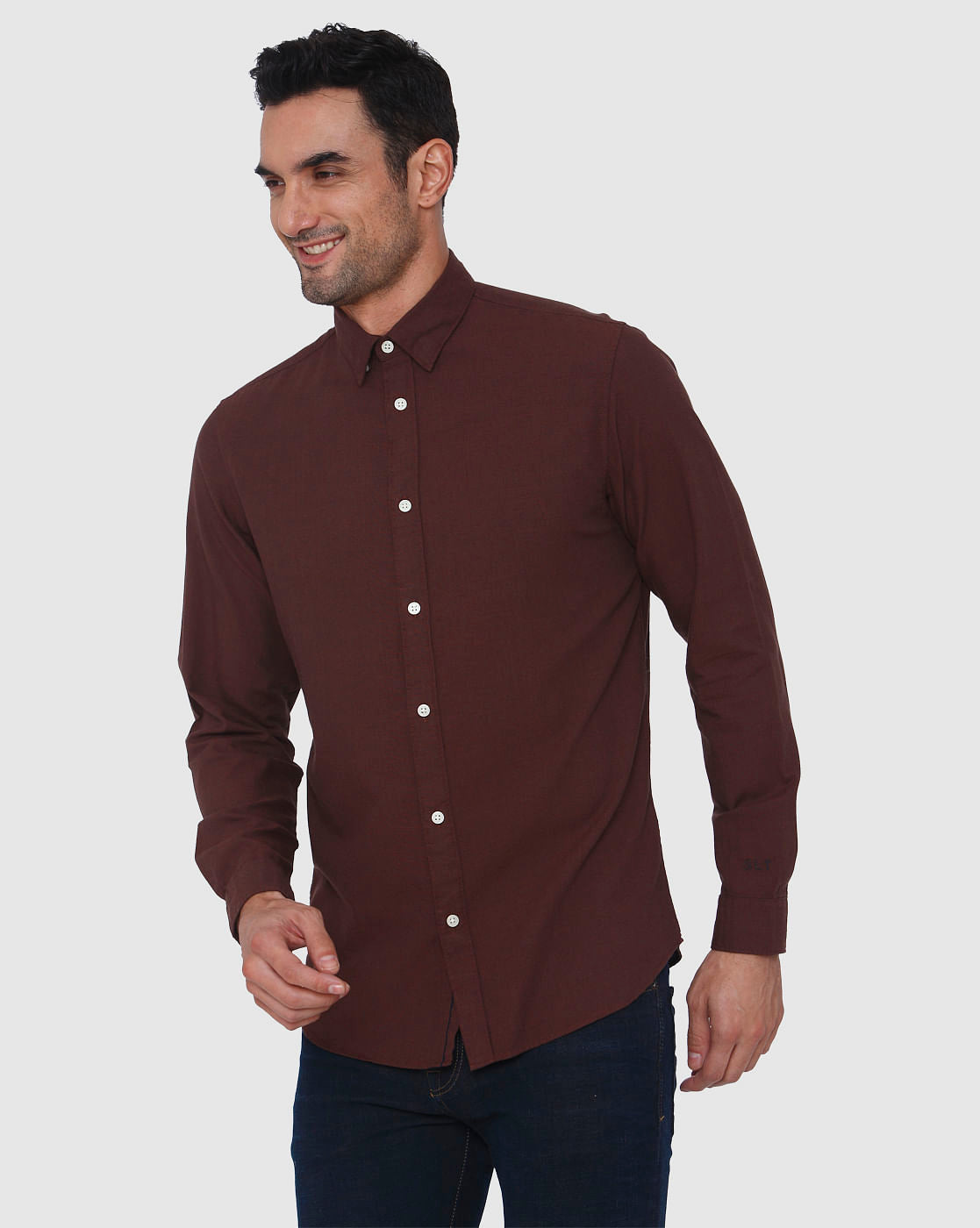 Red Full Sleeves Shirt