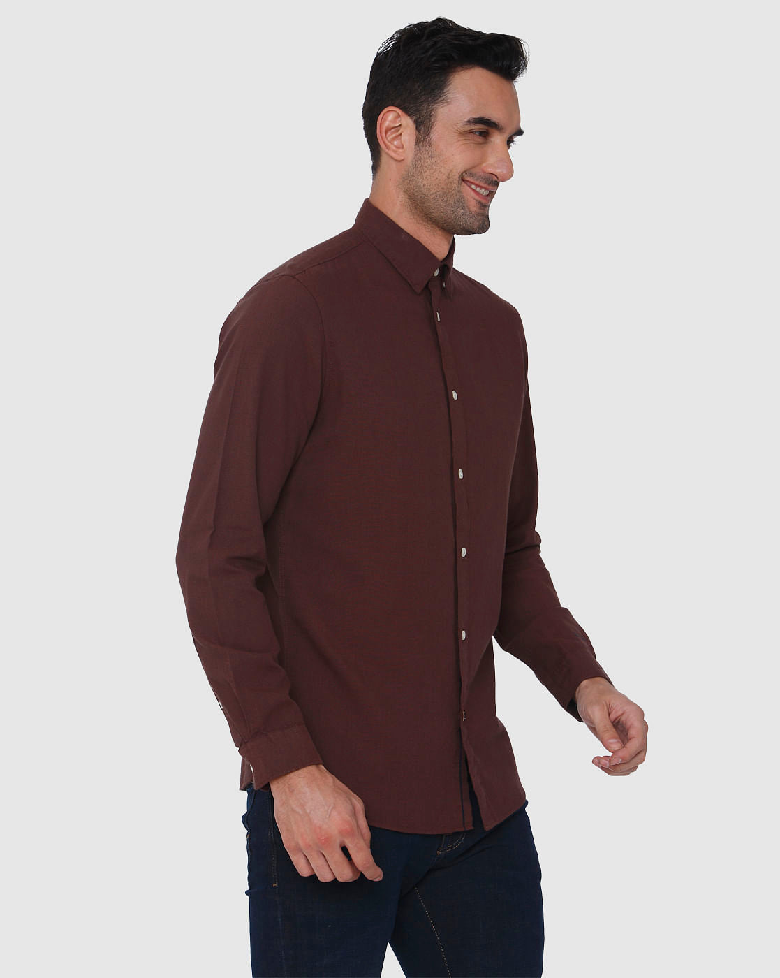 Red Full Sleeves Shirt
