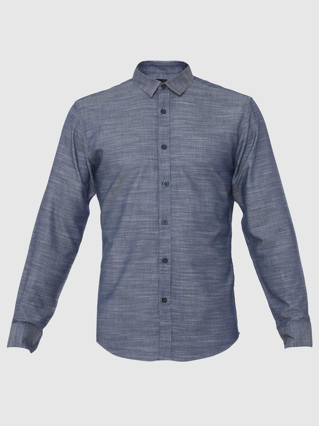 Blue Full Sleeves Shirt