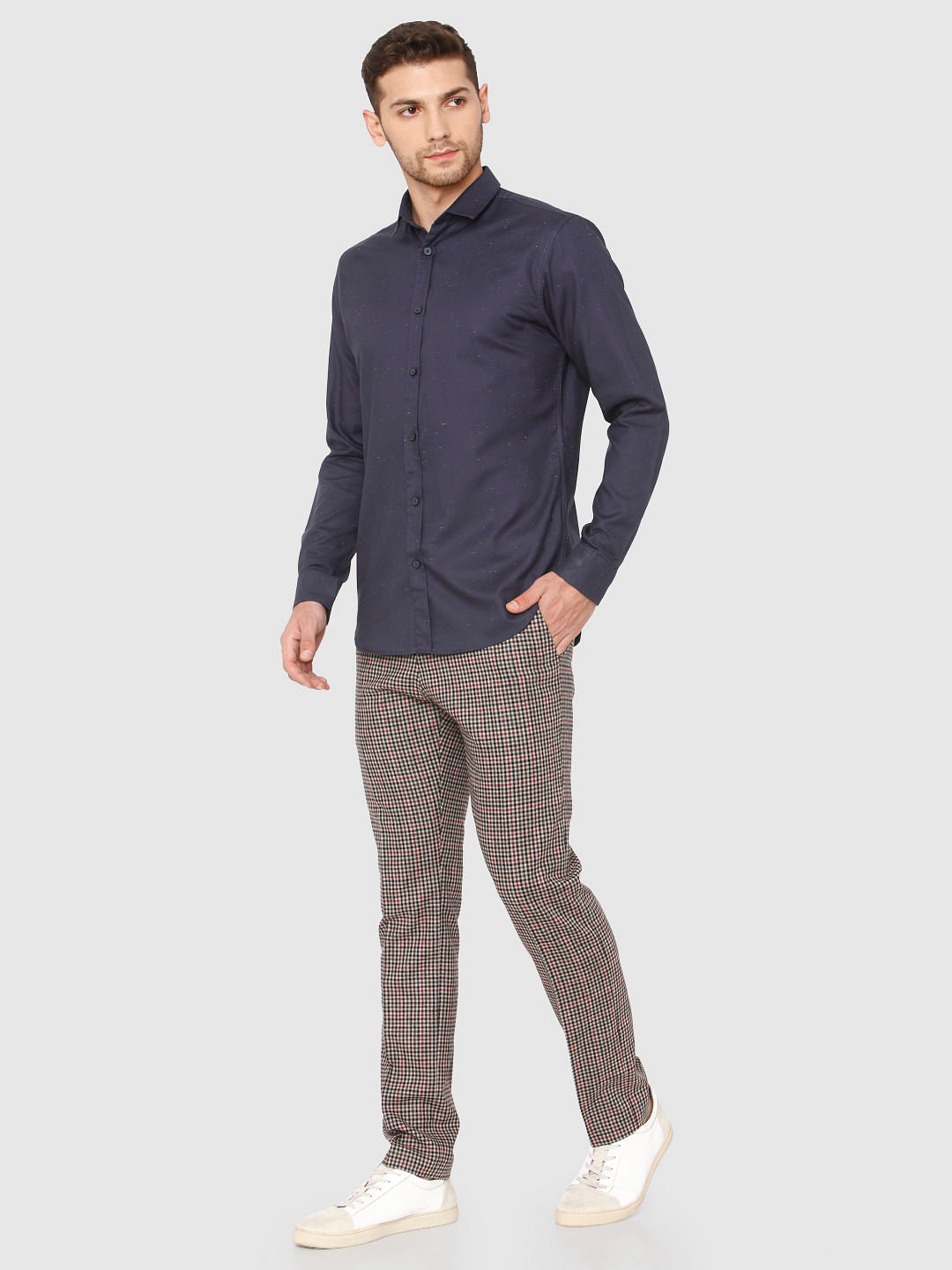 Blue Full Sleeves Shirt