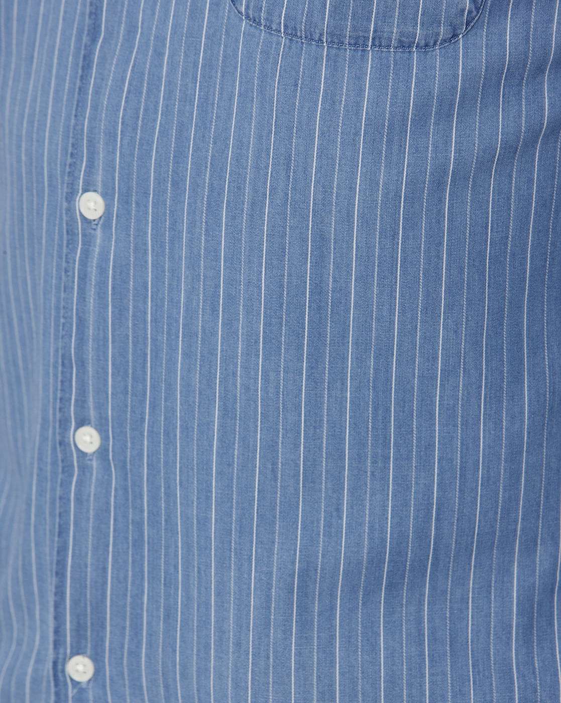 Blue Striped Full Sleeves Shirt