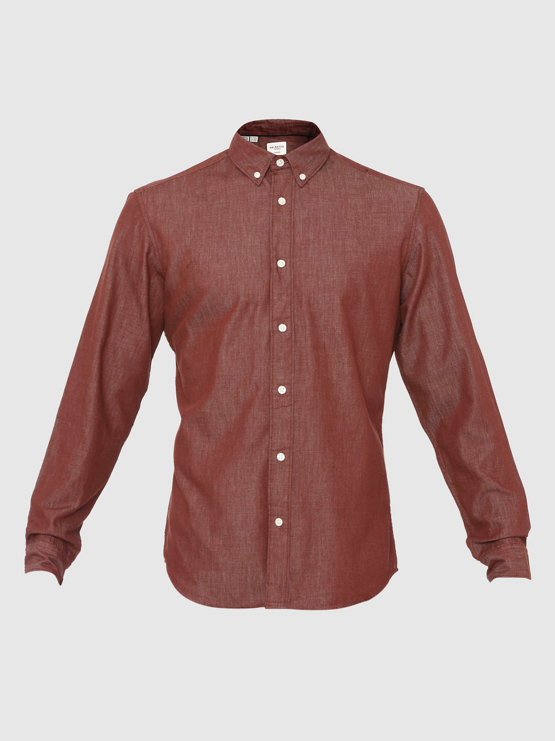 Brown Full Sleeves Shirt
