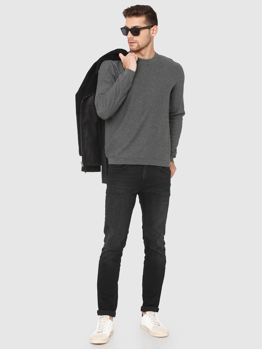Grey Pullover
