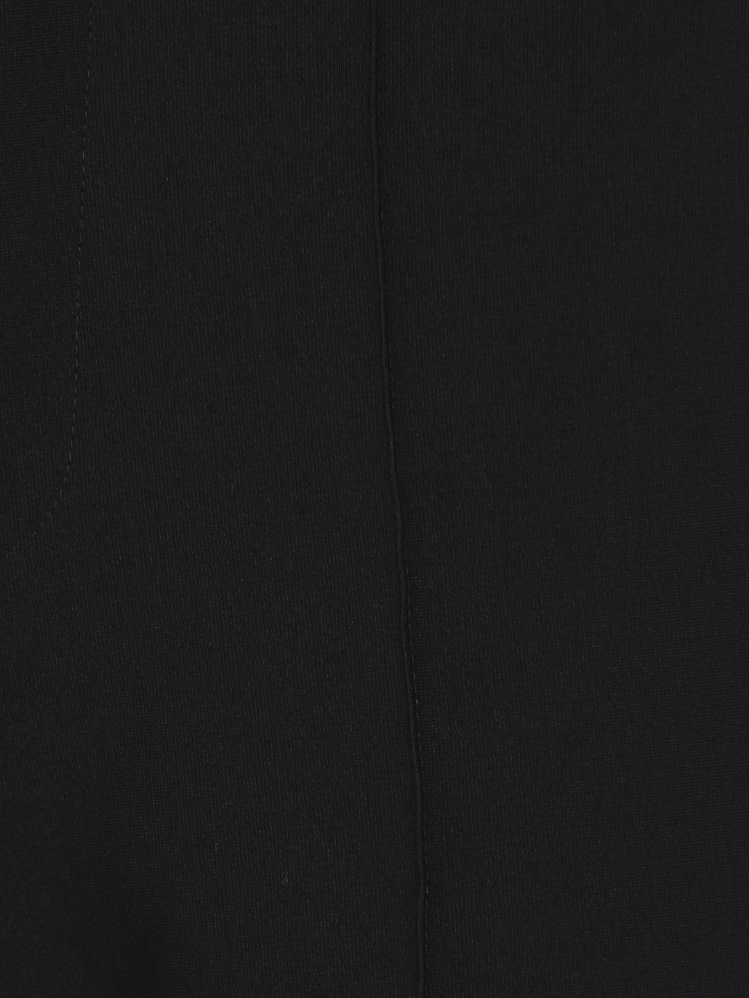 Black Tapered Fit Pants