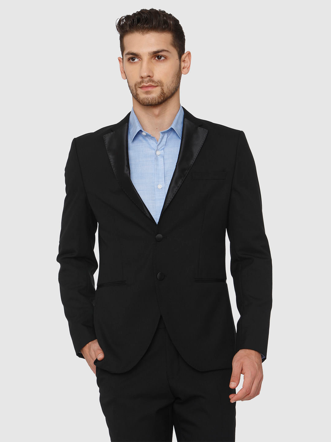 Black Double Button Tux