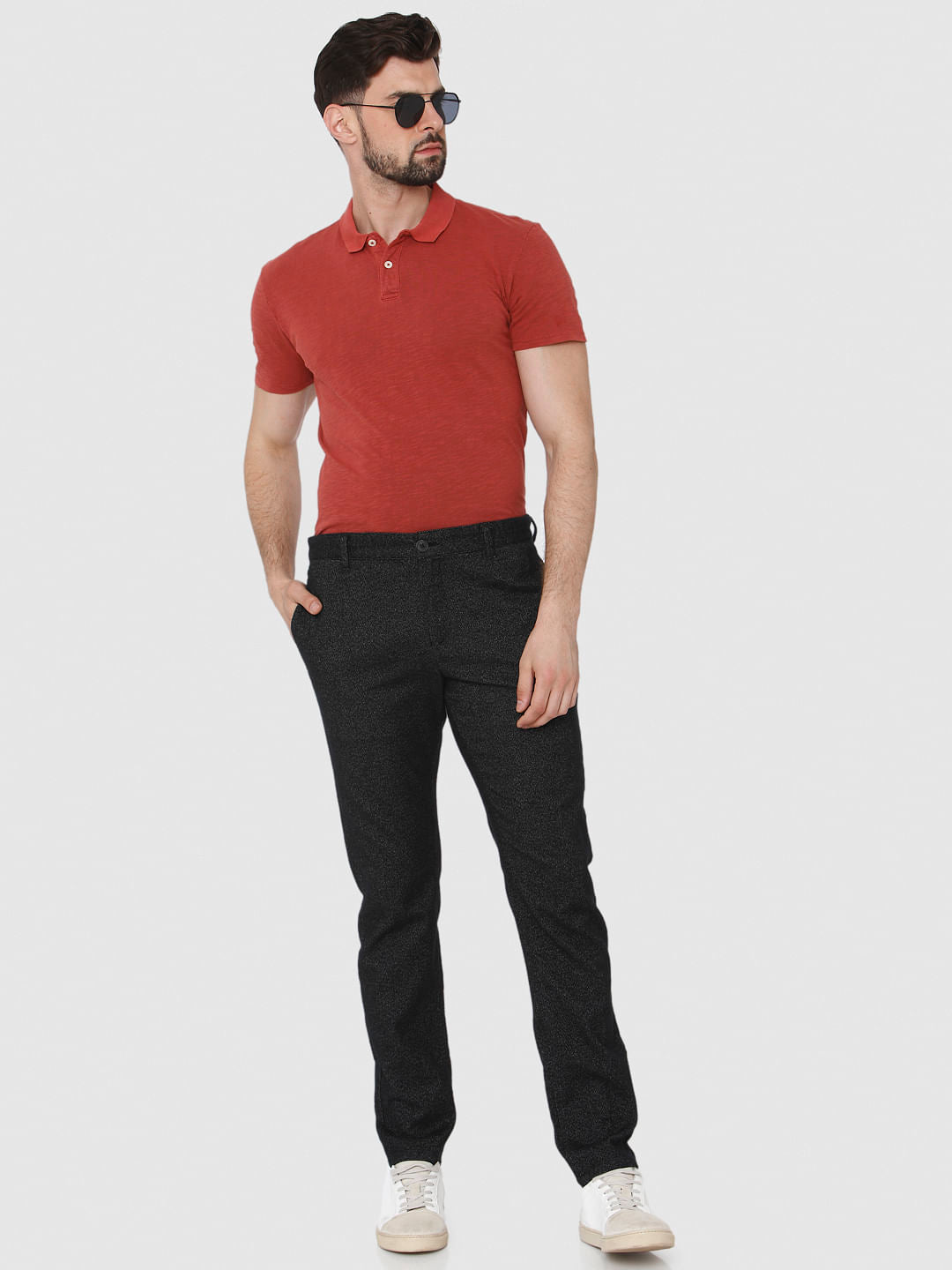 Black Slim Fit Pants