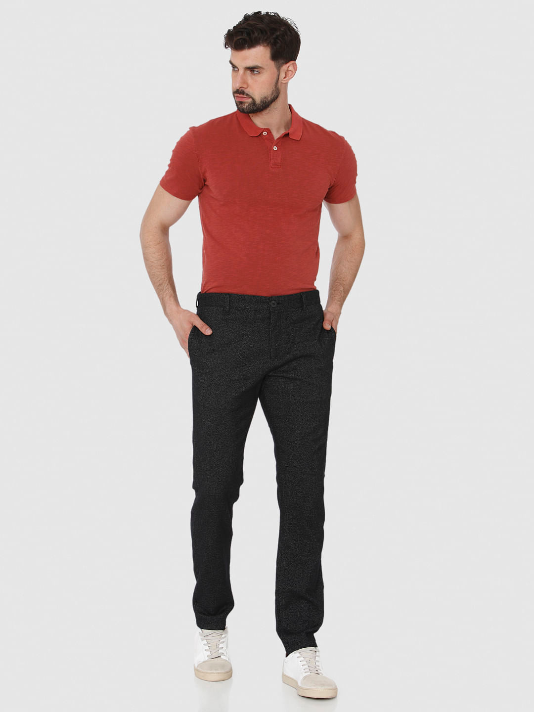 Black Slim Fit Pants