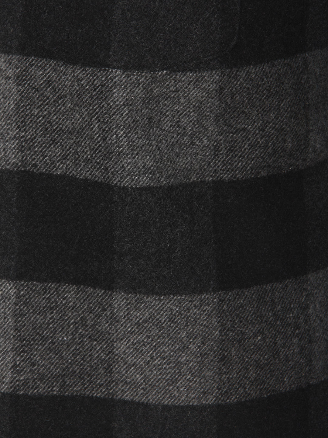 Black Check Full Sleeves Shirt