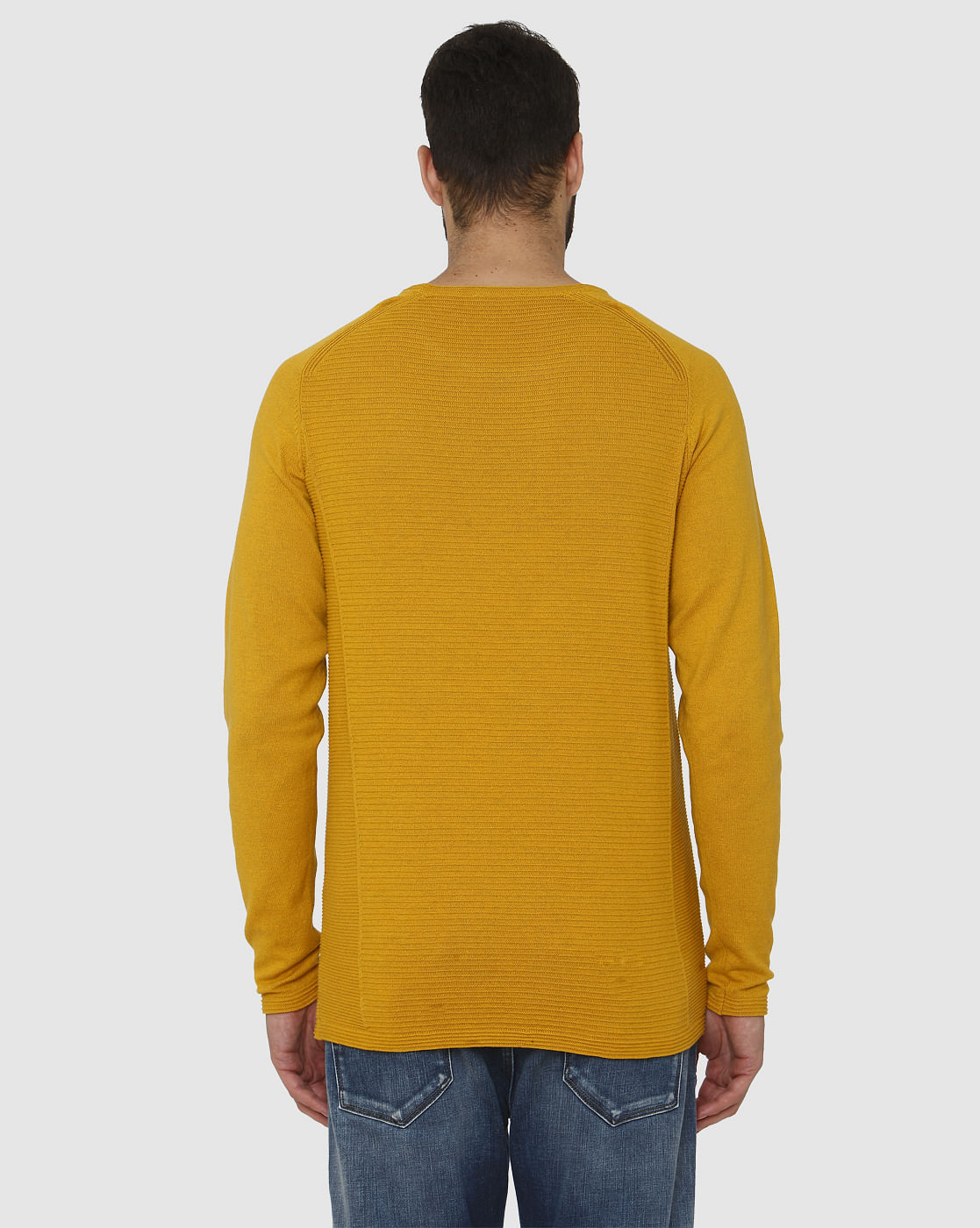 Yellow Crew Neck T-Shirt