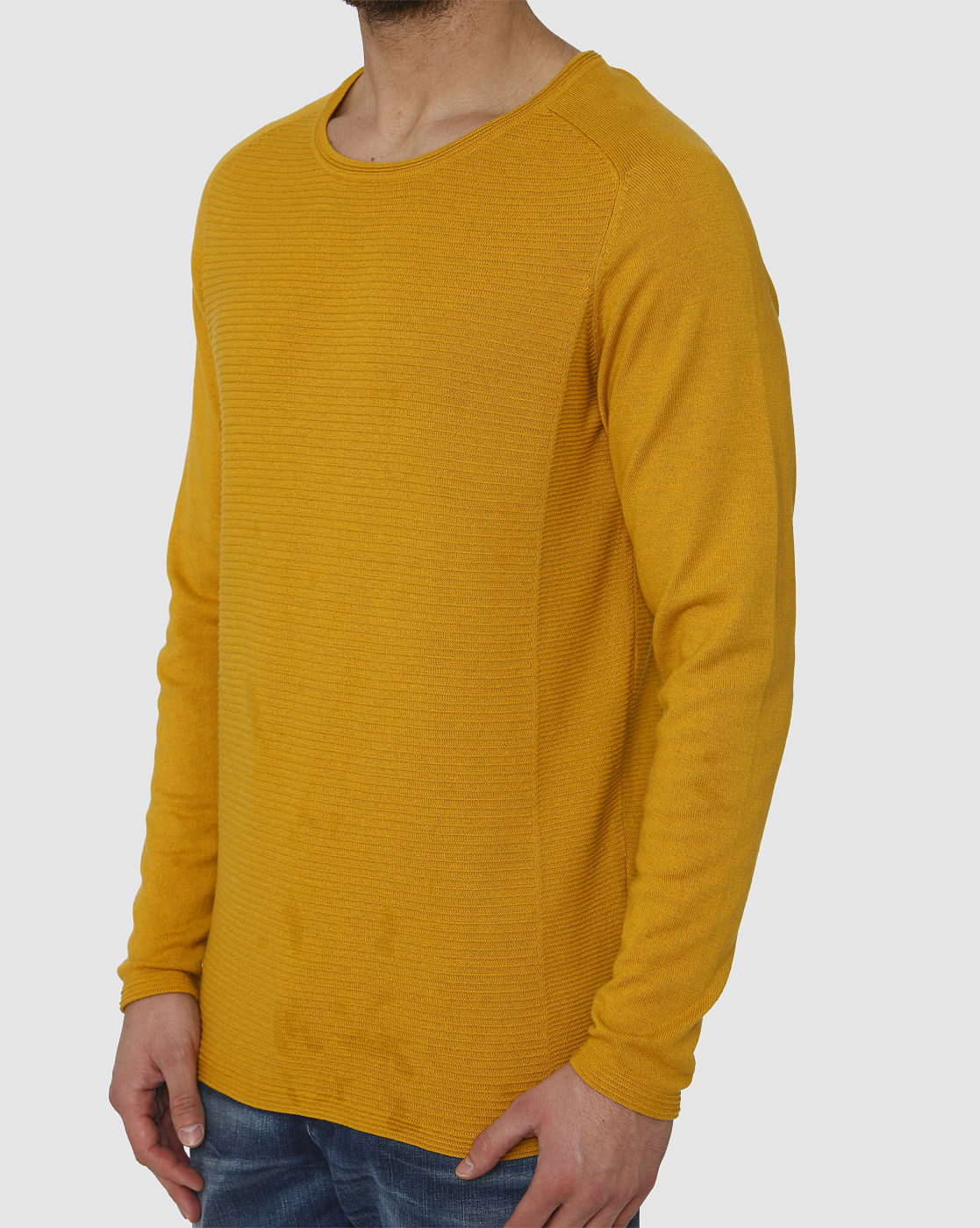 Yellow Crew Neck T-Shirt